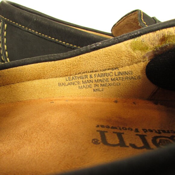 BORN Women's Nerina Suede Penny Loafers, Black, Size 8.5 - Picture 8 of 8